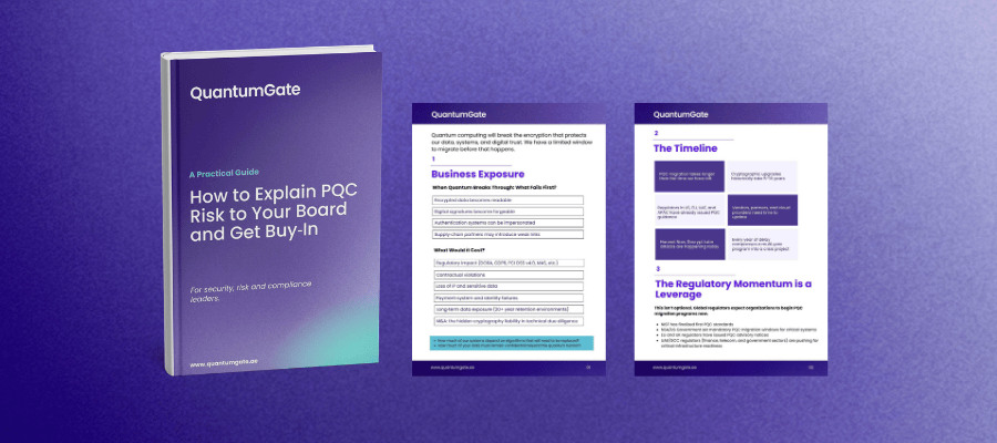 How to Explain PQC Risk to Your Board and Get Buy‑In